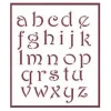 Clearance Plantilla de Stencil V-229 Abecedario 15x21cm Dayka Plantillas