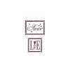 Discount Plantilla de Stencil A6-004 Amor 15x10,5cm Dayka Plantillas