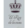 Sale Plantilla de Stencil A6-017 El Rey de la casa 15x10,5cm Dayka Plantillas