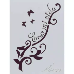 Discount Plantilla de Stencil A6-0024 Eres mi vida 15x10,5cm Dayka Plantillas