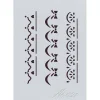 Best Plantilla de Stencil A6-021 Frisos 15x10,5cm Dayka Plantillas
