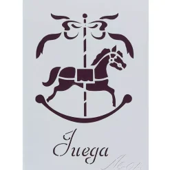 New Plantilla de Stencil A6-018 Juega 15x10,5cm Dayka Plantillas