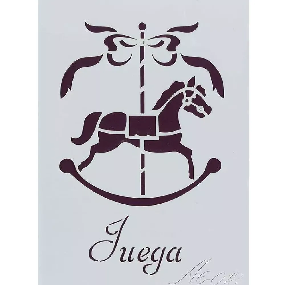 New Plantilla de Stencil A6-018 Juega 15x10,5cm Dayka Plantillas