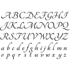 Clearance Plantilla de Stencil Abecedario 21x29,7 cm, 15050020 Plantillas