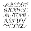 Best Plantilla de Stencil Abecedario mayúsculas 20x26, ATAH403 Plantillas