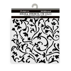 Plantilla de stencil Adornos Masquerade 12x12cm Plantillas
