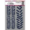Sale Plantilla de Stencil Angled Paint Blobs Dina Wakley Media Plantillas