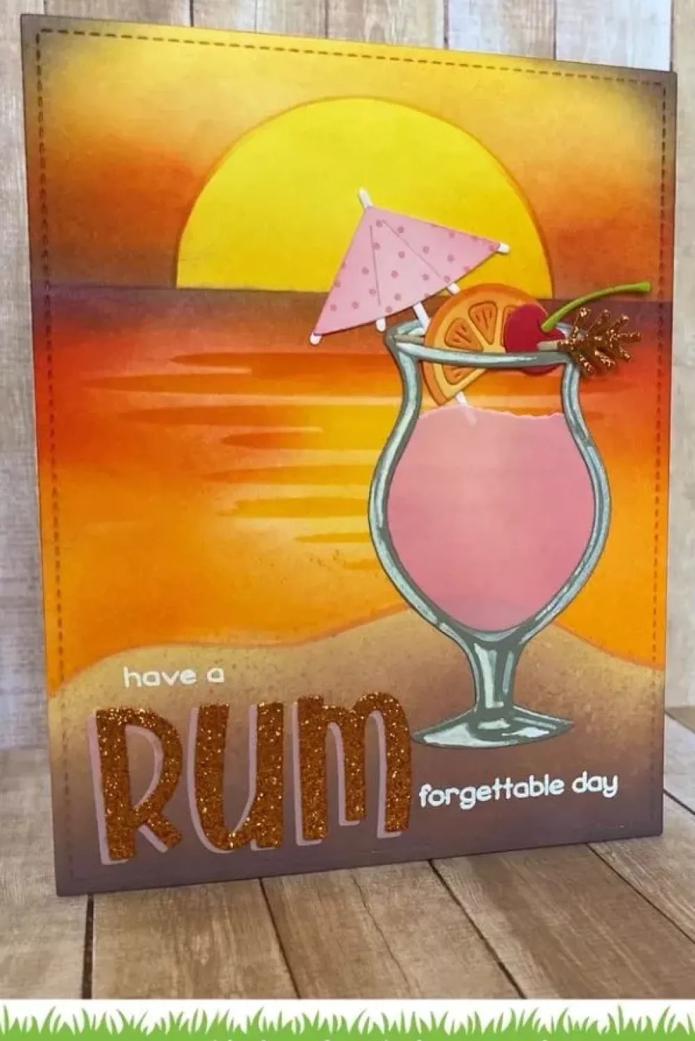 Clearance Plantilla de Stencil Beach sunset Plantillas