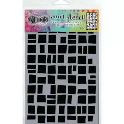 Hot Plantilla de Stencil Betsy's Block Dylusions 12x20cm Plantillas