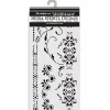 Clearance Plantilla de stencil Bordes Old Lace 15x25cm Plantillas