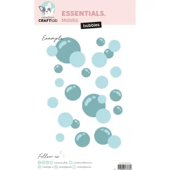 Discount Plantilla de Stencil Bubbles Creative Craftlab Plantillas