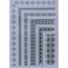 New Plantilla de stencil Cenefas 33x48cm Plantillas