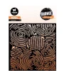 Discount Plantilla de stencil Circles Grunge Collection Plantillas