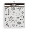 Discount Plantilla de stencil Copos de nieve The Owl's House 20x25cm Plantillas