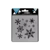 Online Plantilla de stencil Copos de nieve Florileges Design Plantillas