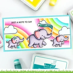 Sale Plantilla de Stencil Corner Rainbow Plantillas