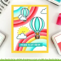 Sale Plantilla de Stencil Corner Rainbow Plantillas