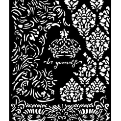 Hot Plantilla de stencil Corona Be Yourself Alterego Plantillas
