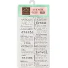 Hot Plantilla de stencil Diccionario Secret Diary 12x25cm Plantillas
