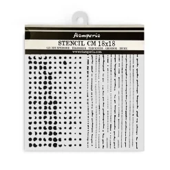 Discount Plantilla de stencil Doble Textura The Nutcracker 18x18cm Plantillas