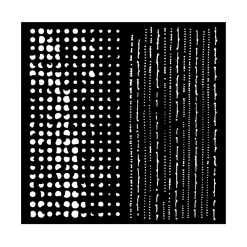 Discount Plantilla de stencil Doble Textura The Nutcracker 18x18cm Plantillas