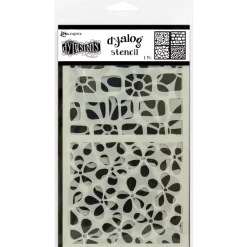 Outlet Plantilla de Stencil Doodle It Dylusions Plantillas