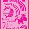 Best Plantilla de stencil Dos unicornios 20x30cm Plantillas