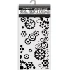 Online Plantilla de stencil Engranajes Romantic Gear Up For Christmas Plantillas