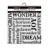 Outlet Plantilla de stencil Escritos Romantic Hidden Grove 12x12cm Plantillas