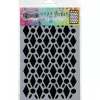 New Plantilla de Stencil Fancy Floor Dylusions 12x20cm Plantillas
