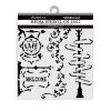 Sale Plantilla de stencil Farola Art of Travelling 12x12cm Plantillas
