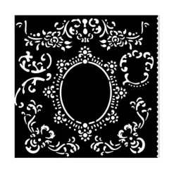 Hot Plantilla de stencil Filigrana House of Roses 18x18cm Plantillas