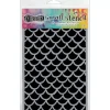 Online Plantilla de Stencil Fishtails Dylusions 12x20cm Plantillas