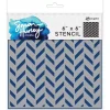 Discount Plantilla de Stencil Flip Flop Chevron Simon Hurley Plantillas