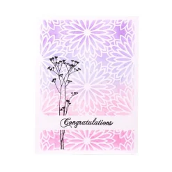 Sale Plantilla de Stencil Floral Background Essentials Plantillas