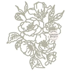 Hot Plantilla de stencil Floral Herbarium Plantillas