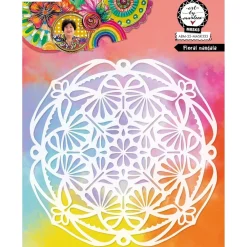 Clearance Plantilla de stencil Floral Mandala Art by Marlene Plantillas