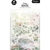 Discount Plantilla de Stencil Fluttering Flowers Essentials Collection Plantillas