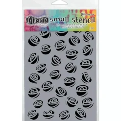 Outlet Plantilla de Stencil Garden Of Roses Dylusions 12x20cm Plantillas