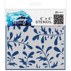 Hot Plantilla de Stencil Grand Greenery Simon Hurley Plantillas