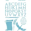 Discount Plantilla de stencil Hielo y fuego 20x28,5cm Plantillas