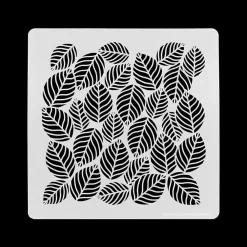 Online Plantilla de stencil Hojas Florileges Design Plantillas