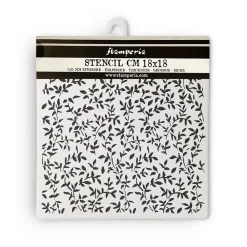 Clearance Plantilla de stencil Hojas Garden 18x18cm Plantillas