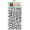 Hot Plantilla de stencil Hojas Secret Diary 12x25cm Plantillas