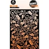 Hot Plantilla de Stencil Holly Swirl Grunge Collection Plantillas