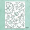 New Plantilla de stencil Kreativa Doilies 15x20cm Plantillas