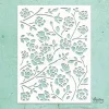 Plantilla de stencil Kreativa Rosebuds 15x20cm Plantillas