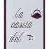 Plantilla de Stencil La casita del té 15x10,5cm Dayka Plantillas