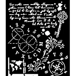 Plantilla de stencil Llave Alterego Plantillas