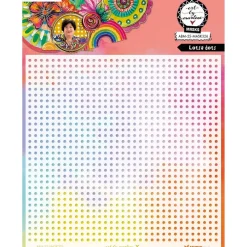 Online Plantilla de stencil Lotsa Dots Art By Marlene Plantillas